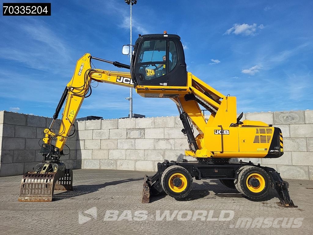 JCB JS175 W Lift Cabin Materjalikäitlusmasinad