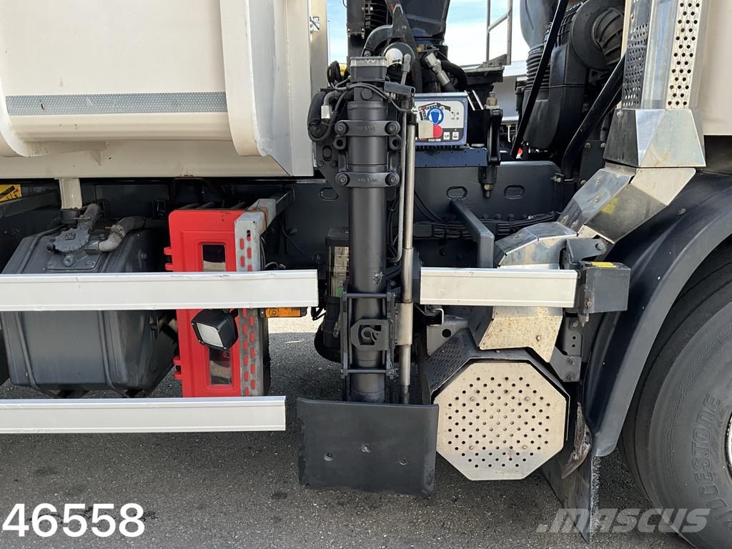 DAF FA 75 CF 250 Hiab 10 Tonmeter laadkraan Bañeras basculantes usadas