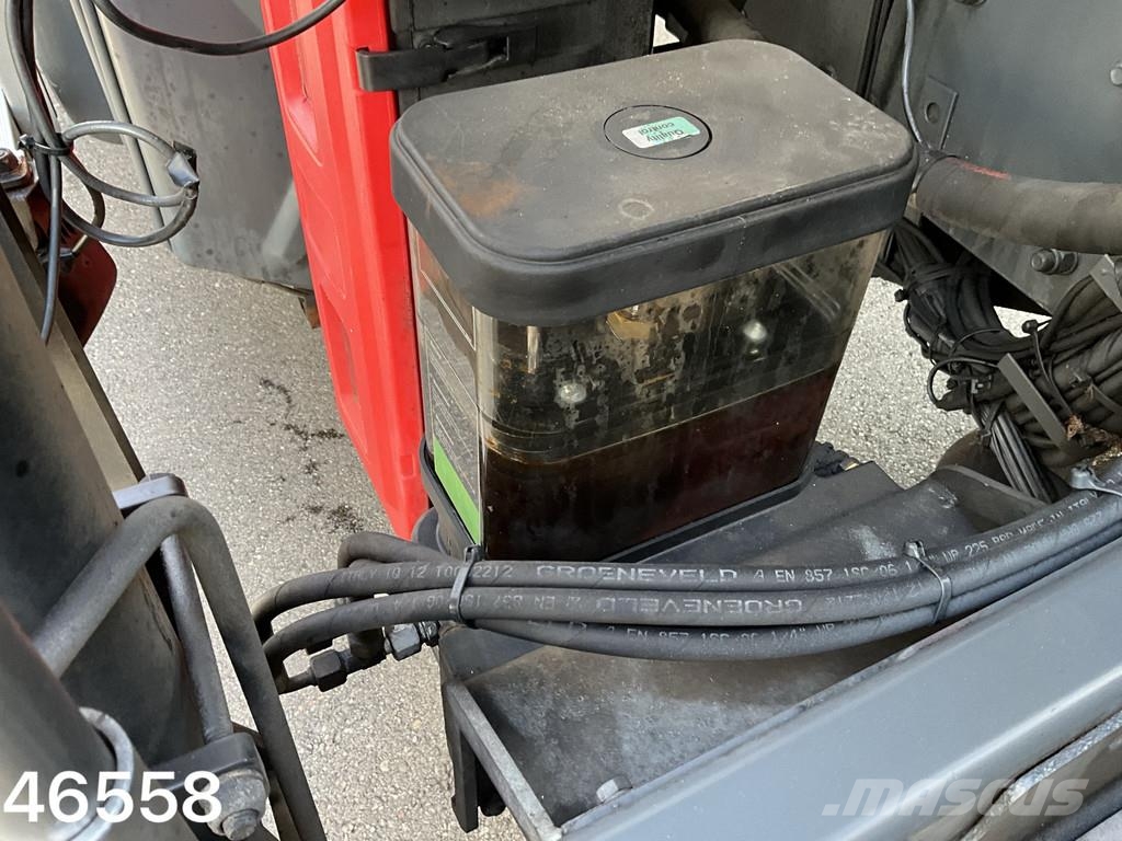 DAF FA 75 CF 250 Hiab 10 Tonmeter laadkraan Bañeras basculantes usadas