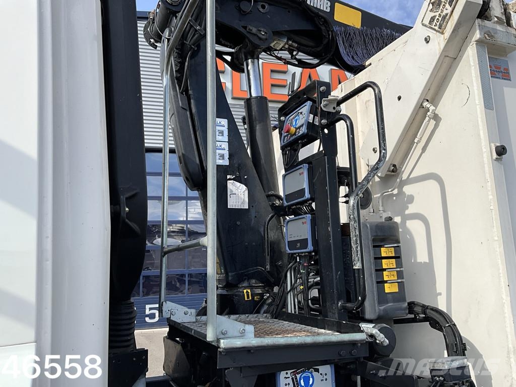 DAF FA 75 CF 250 Hiab 10 Tonmeter laadkraan Bañeras basculantes usadas