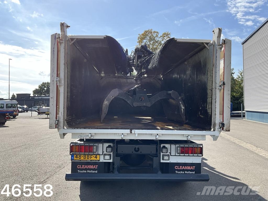 DAF FA 75 CF 250 Hiab 10 Tonmeter laadkraan Bañeras basculantes usadas