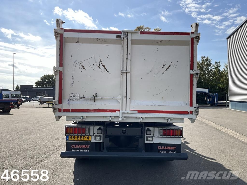 DAF FA 75 CF 250 Hiab 10 Tonmeter laadkraan Bañeras basculantes usadas