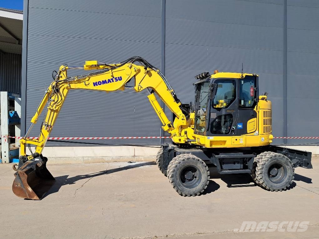 Komatsu PW138MR-11E0 حفارات بعجل