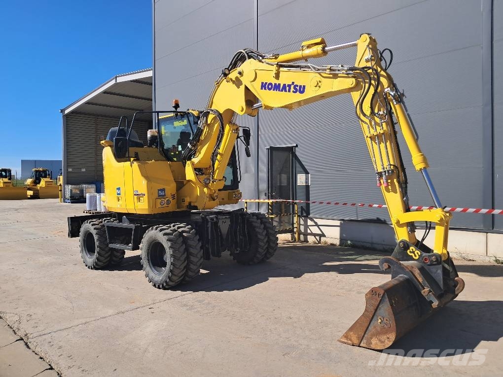 Komatsu PW138MR-11E0 حفارات بعجل