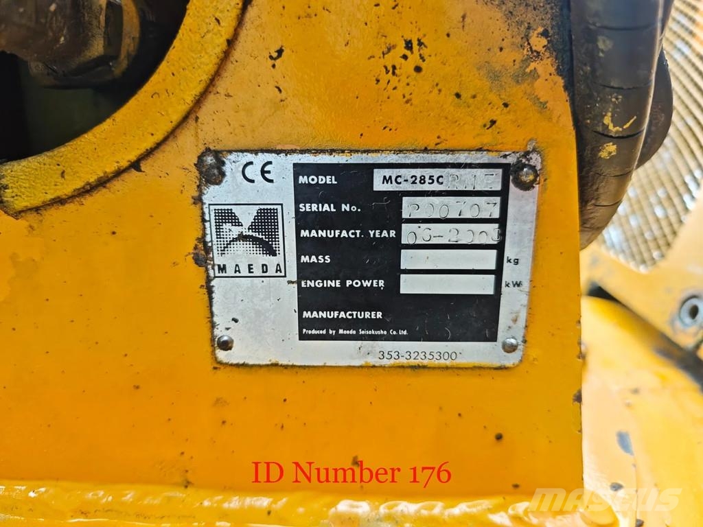 Maeda MC 285 CRME Diesel + Electric! Minikraanad