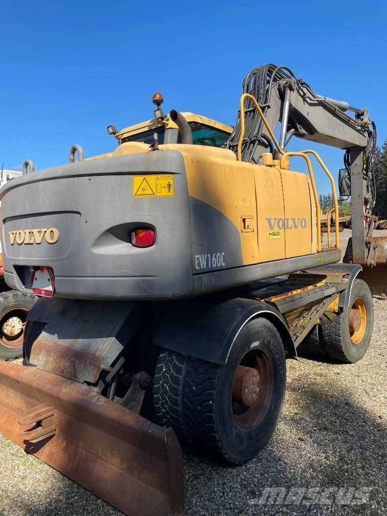 Volvo EW160C Kolesové rýpadlá