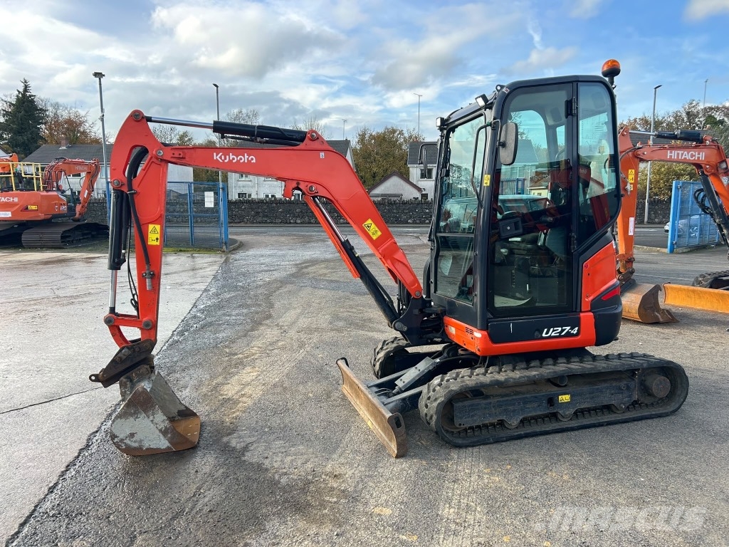 Kubota U27-4 Minigraafmachines < 7t