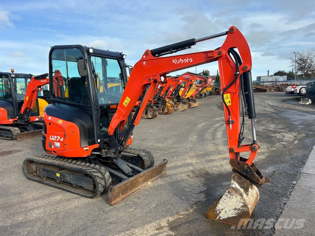 Kubota U27-4 Minigraafmachines < 7t