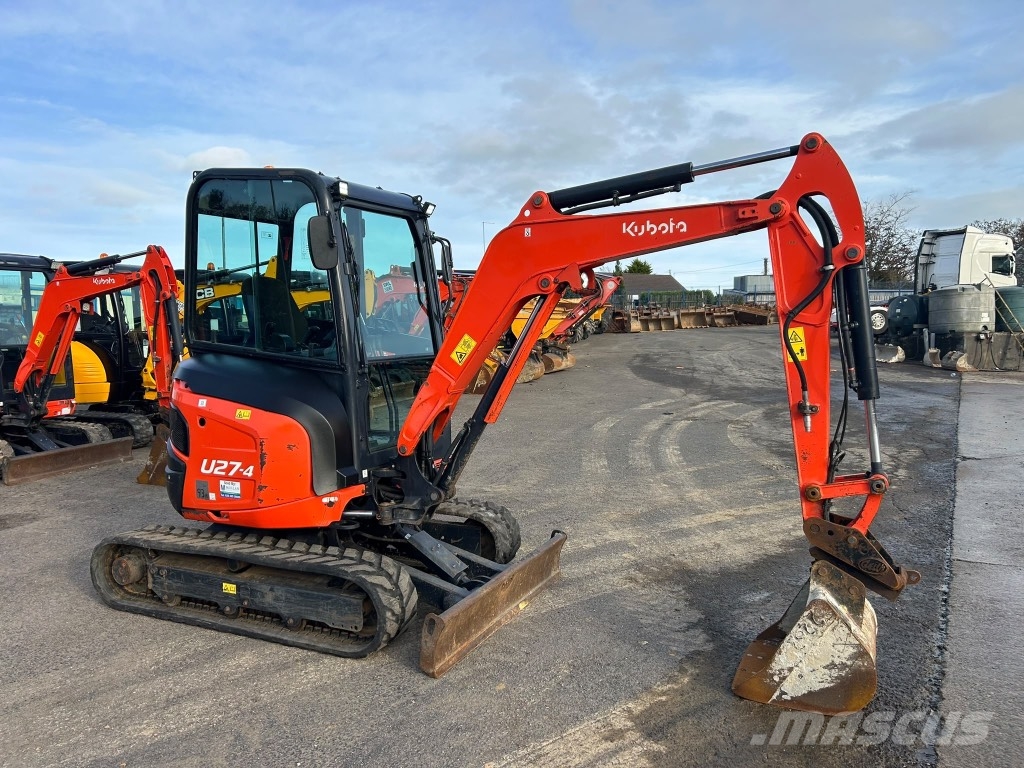 Kubota U27-4 Minigraafmachines < 7t