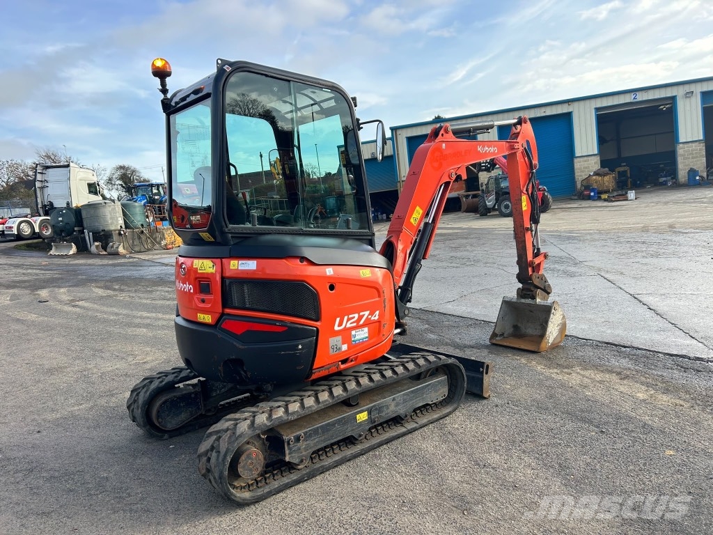 Kubota U27-4 Minigraafmachines < 7t