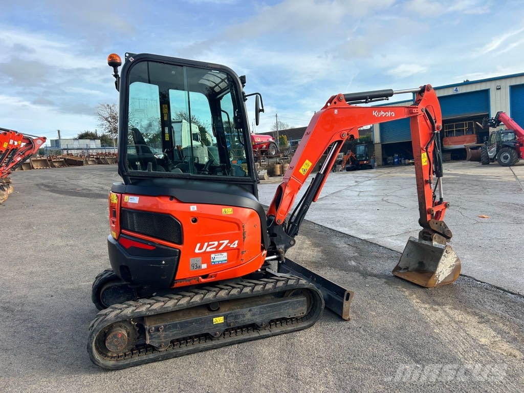 Kubota U27-4 Minigraafmachines < 7t