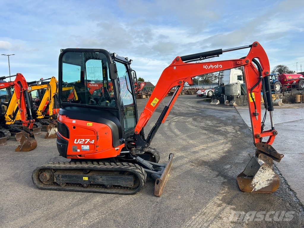 Kubota U27-4 Minigraafmachines < 7t