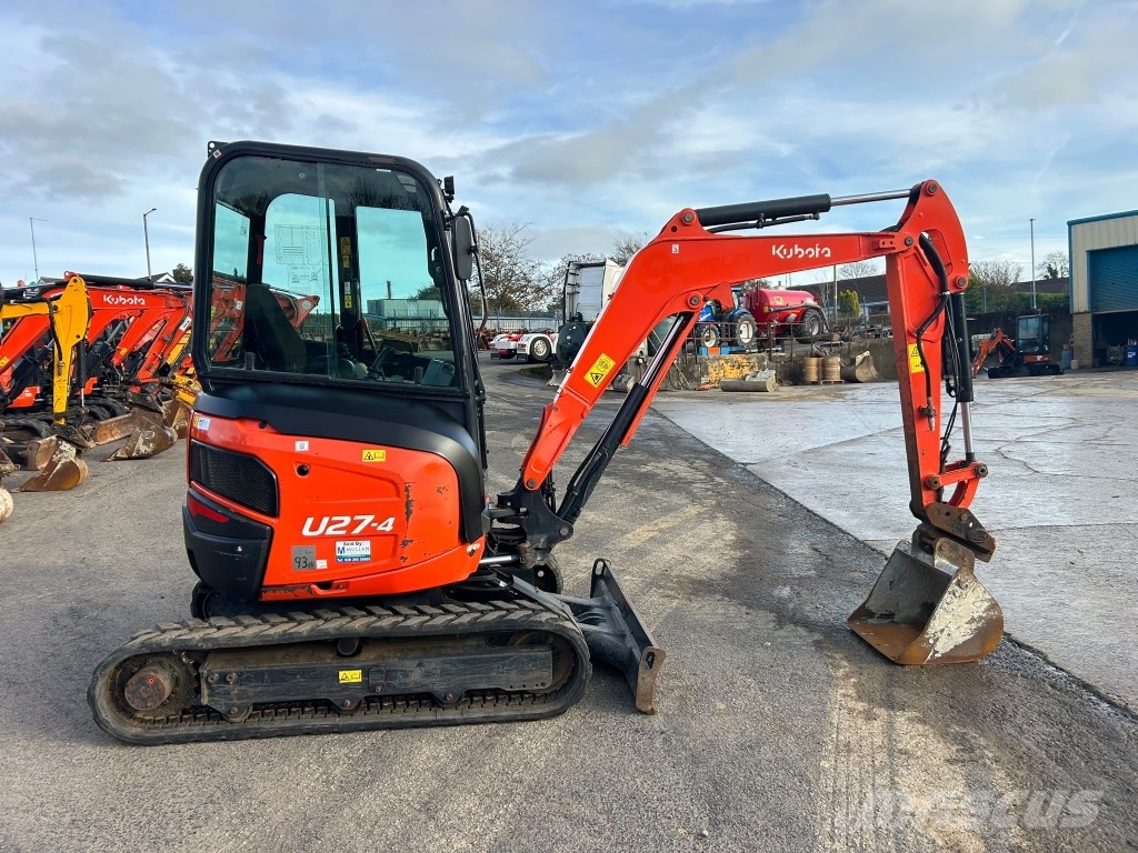 Kubota U27-4 Minigraafmachines < 7t