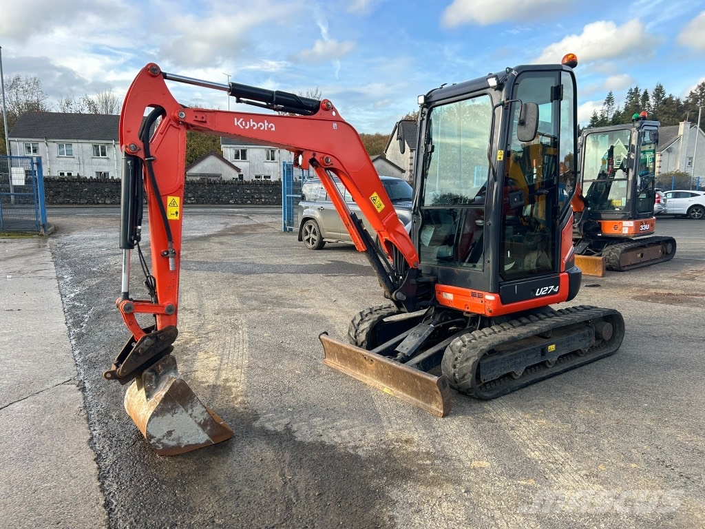 Kubota U27-4 Minigraafmachines < 7t
