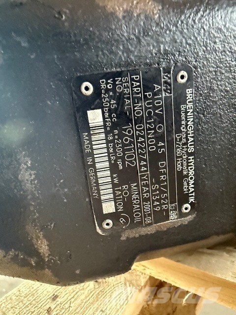 Rexroth A10V045 USED HYDRAULIC PUMP Hidráulicos