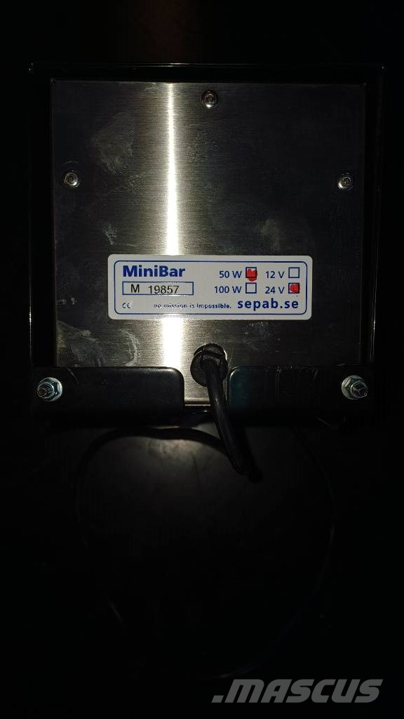 SEPAB food warmer,podgrzewacza potraw SEPAB 50W MINIBAR Kabinen