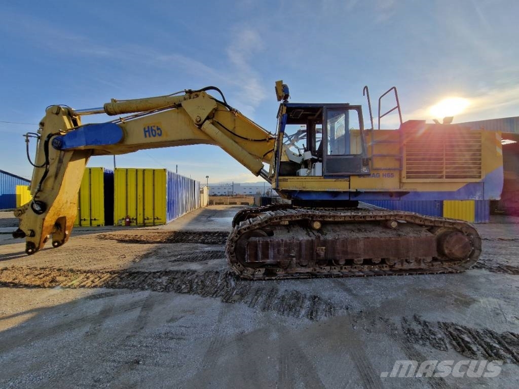 Demag H65 Rupsgraafmachines