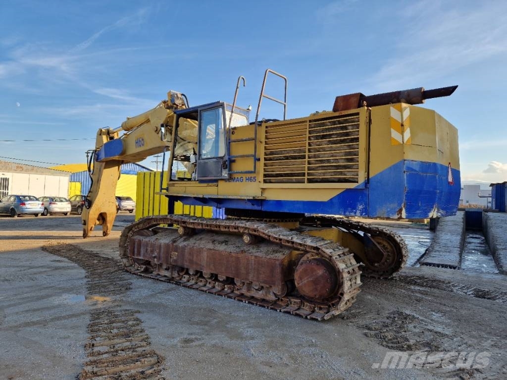 Demag H65 Rupsgraafmachines