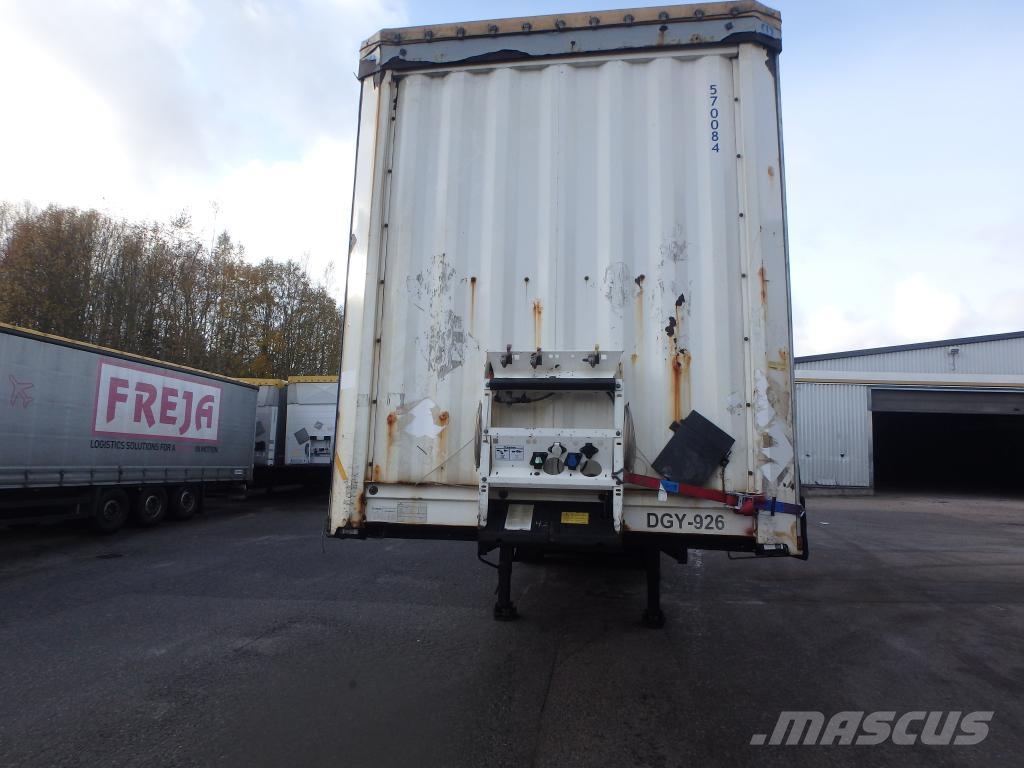 Krone Trailer Curtainsider Lifting + Sliding Roof Mega Curtainsiderauflieger