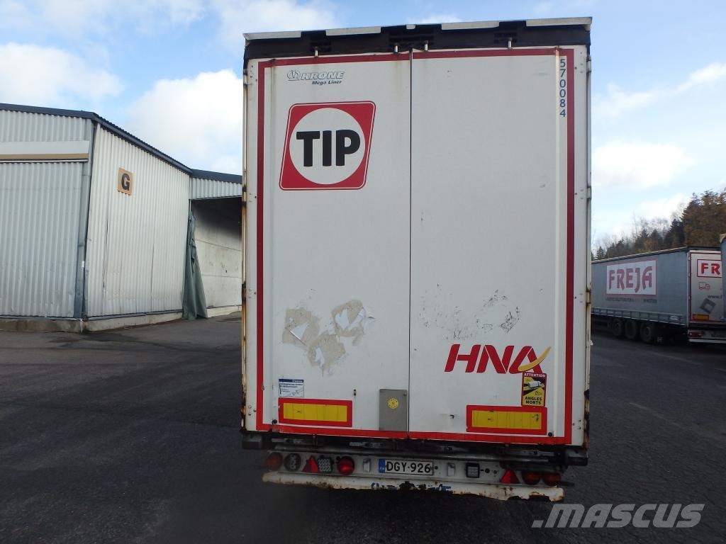 Krone Trailer Curtainsider Lifting + Sliding Roof Mega Curtainsiderauflieger
