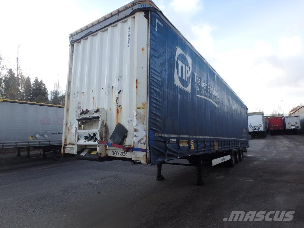 Krone Trailer Curtainsider Lifting + Sliding Roof Mega Curtainsiderauflieger