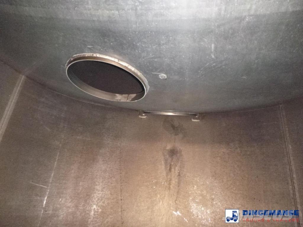 Cobo Fuel tank alu 43.3 m3 / 1 comp + pump Cisternos puspriekabės