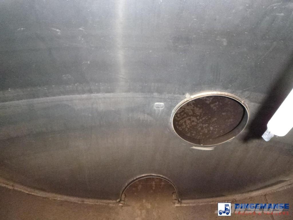 Cobo Fuel tank alu 43.3 m3 / 1 comp + pump Cisternos puspriekabės