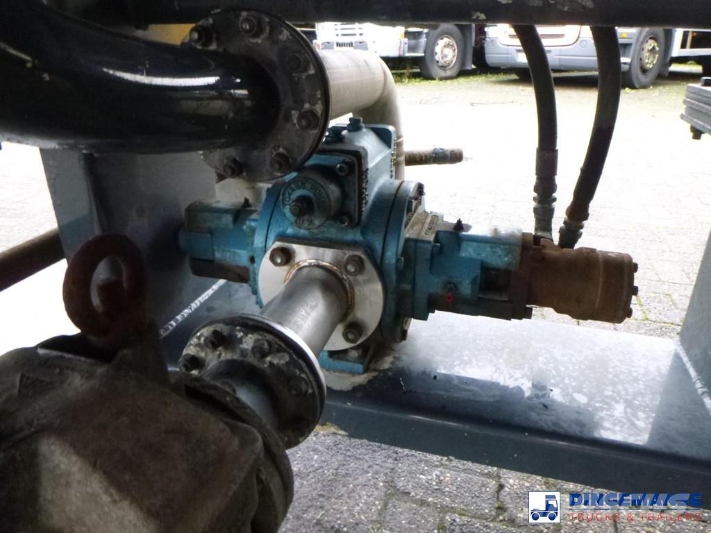 Cobo Fuel tank alu 43.3 m3 / 1 comp + pump Cisternos puspriekabės