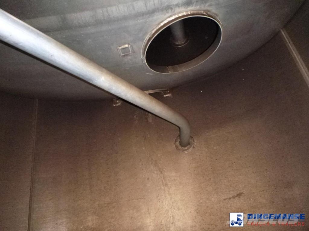 Cobo Fuel tank alu 43.3 m3 / 1 comp + pump Cisternos puspriekabės