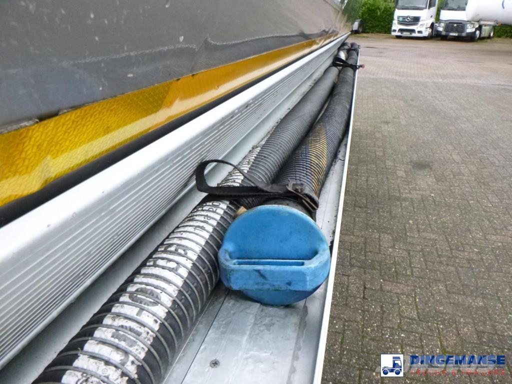 Cobo Fuel tank alu 43.3 m3 / 1 comp + pump Cisternos puspriekabės