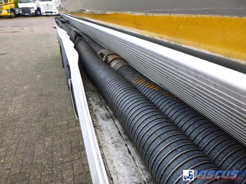 Cobo Fuel tank alu 43.3 m3 / 1 comp + pump Cisternos puspriekabės