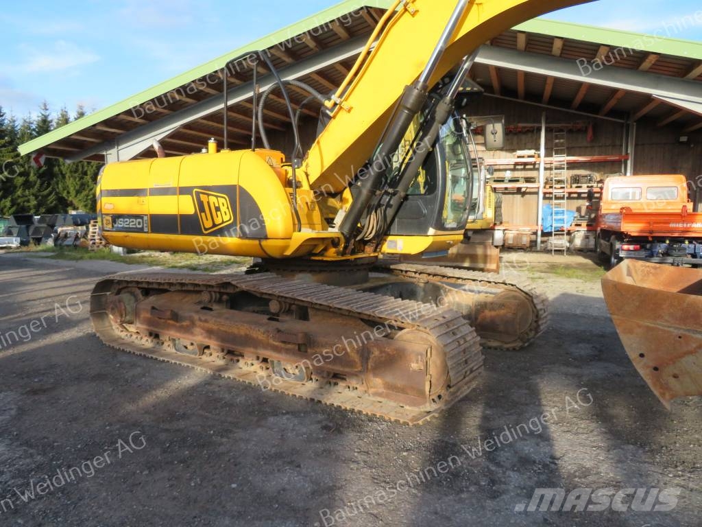 JCB 220 Kāpurķēžu ekskavatori