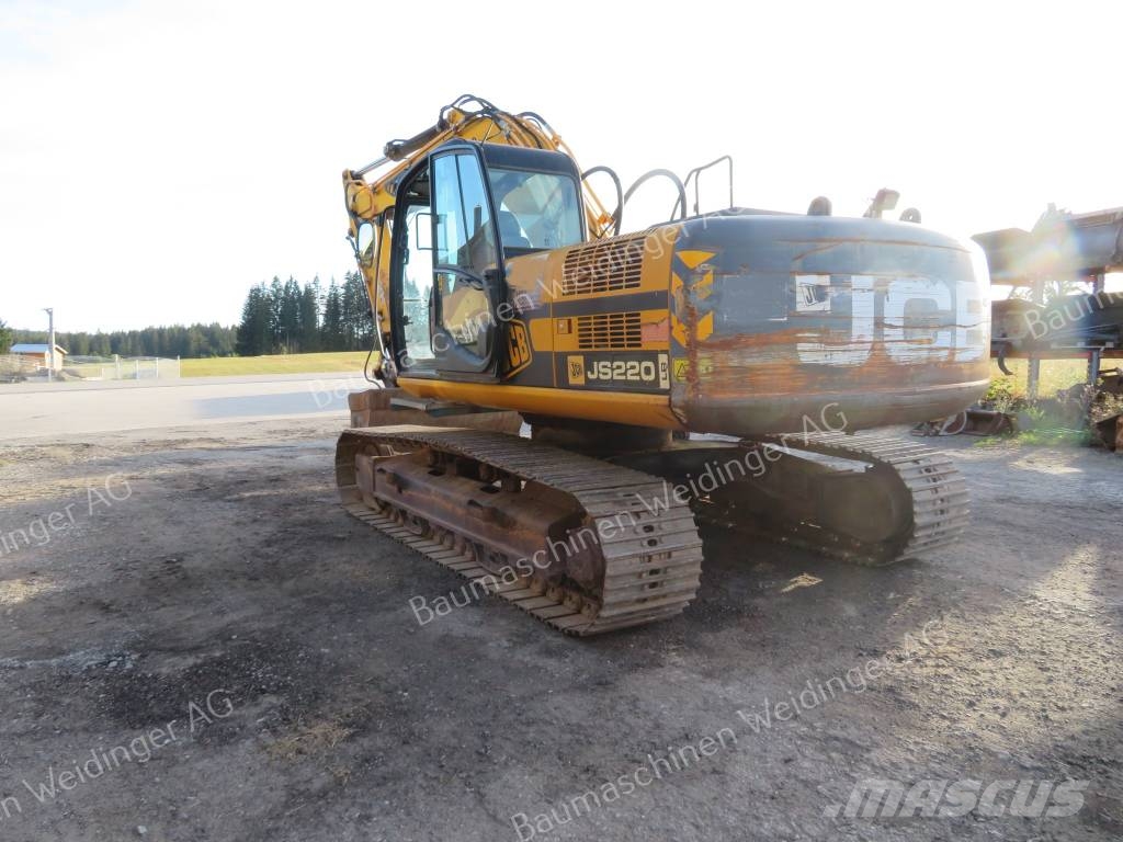 JCB 220 Kāpurķēžu ekskavatori