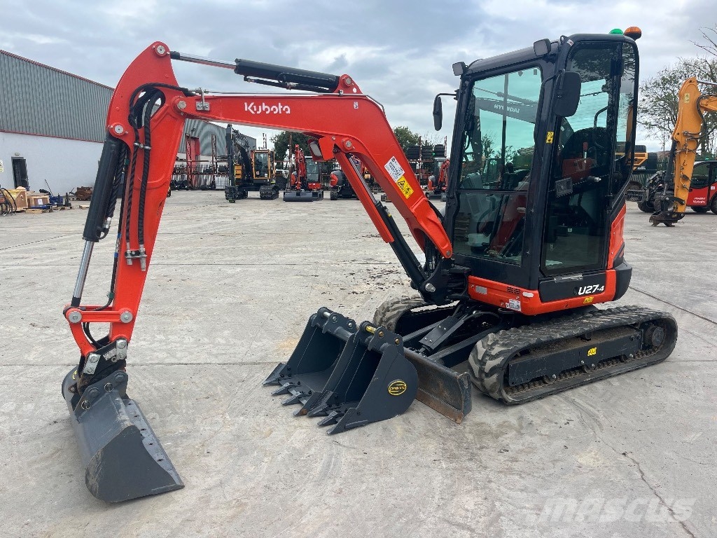 Kubota U 27-4 Mini excavators < 7t (Mini diggers)
