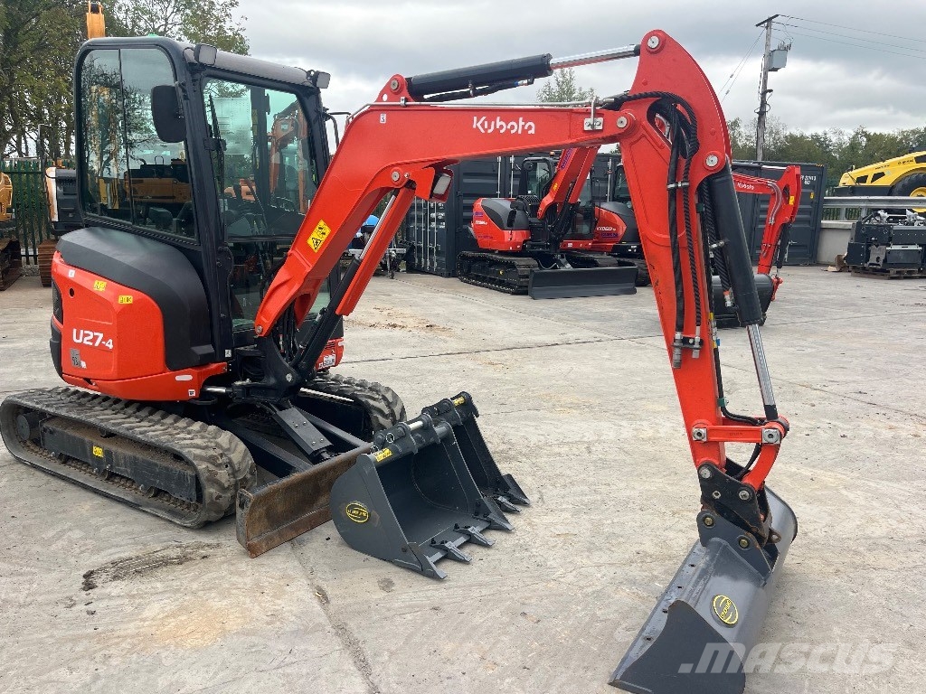 Kubota U 27-4 Mini excavators < 7t (Mini diggers)