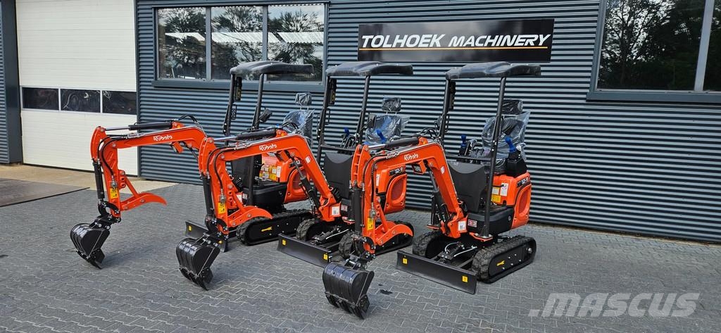 Rhinoceros XN12-9 powered by KUBOTA Miniexcavadoras