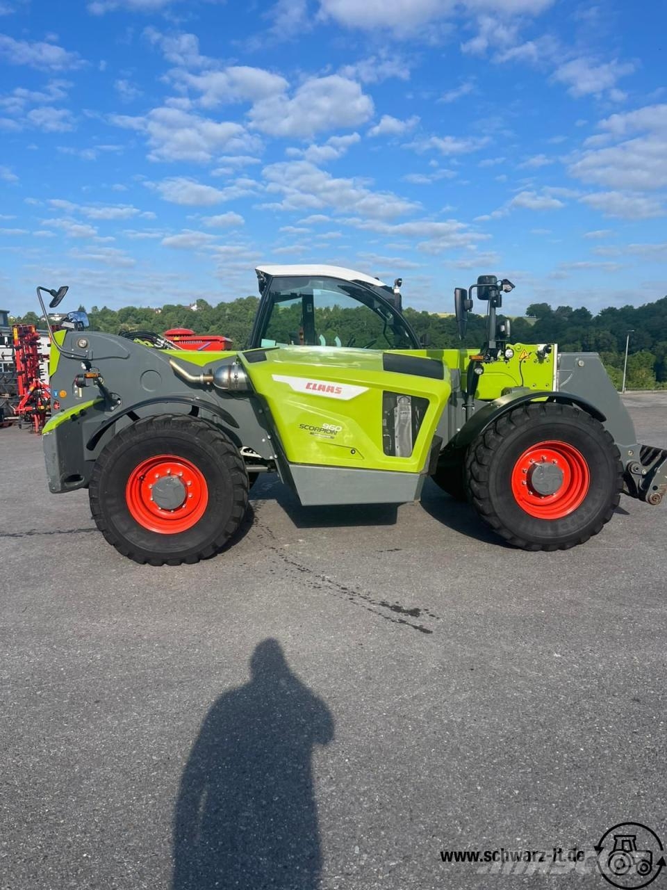 CLAAS Scorpion 960 V Teleskopické plošiny
