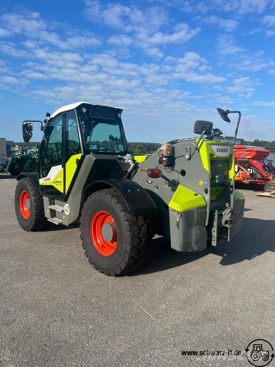 CLAAS Scorpion 960 V Teleskopické plošiny