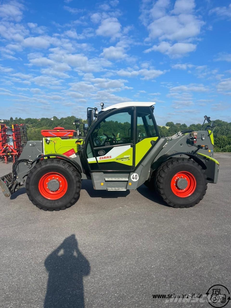 CLAAS Scorpion 960 V Teleskopické plošiny