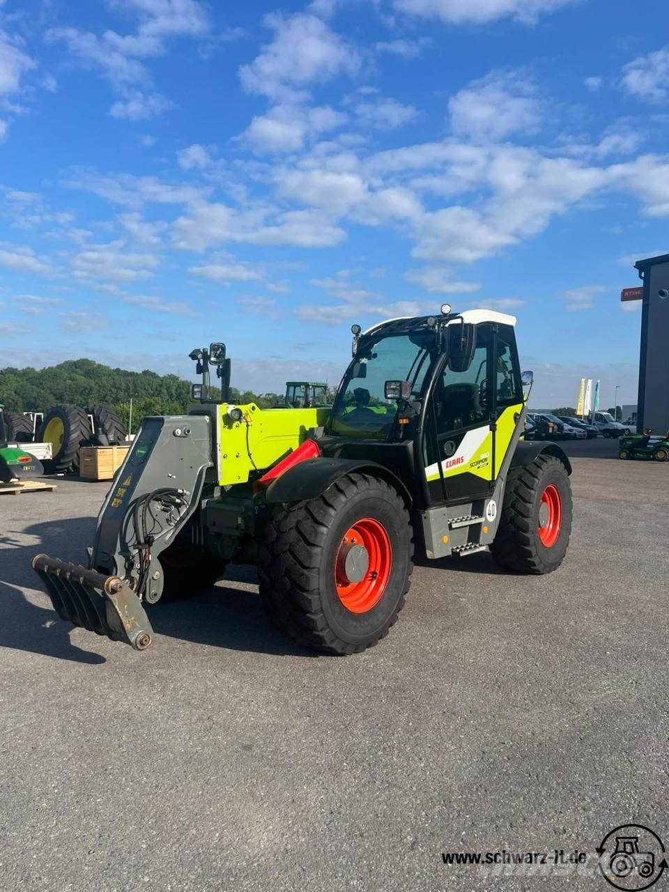 CLAAS Scorpion 960 V Teleskopické plošiny