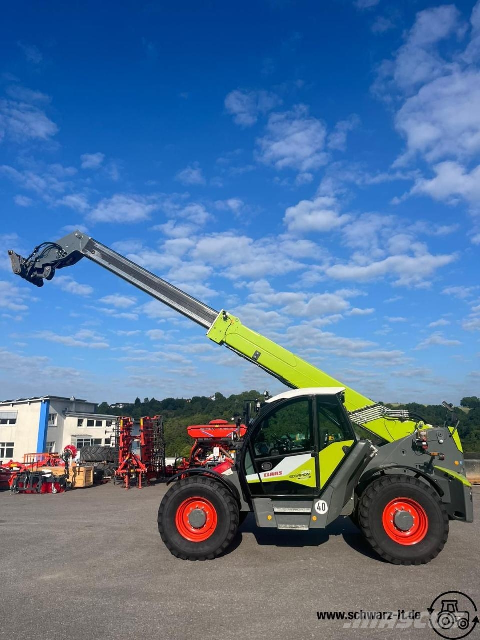 CLAAS Scorpion 960 V Teleskopické plošiny