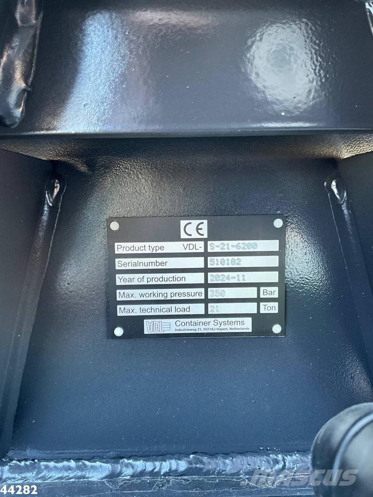 DAF FAN XD 450 Euro 6 HMF 23 Tonmeter laadkraan Abrollkipper