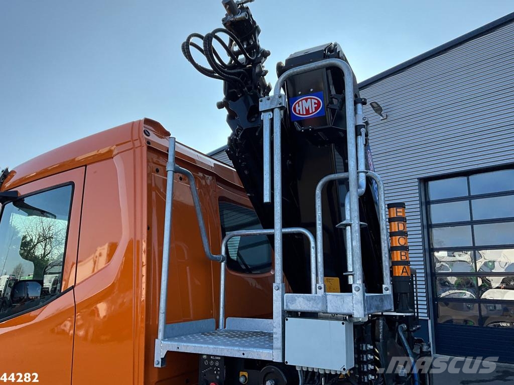 DAF FAN XD 450 Euro 6 HMF 23 Tonmeter laadkraan Abrollkipper