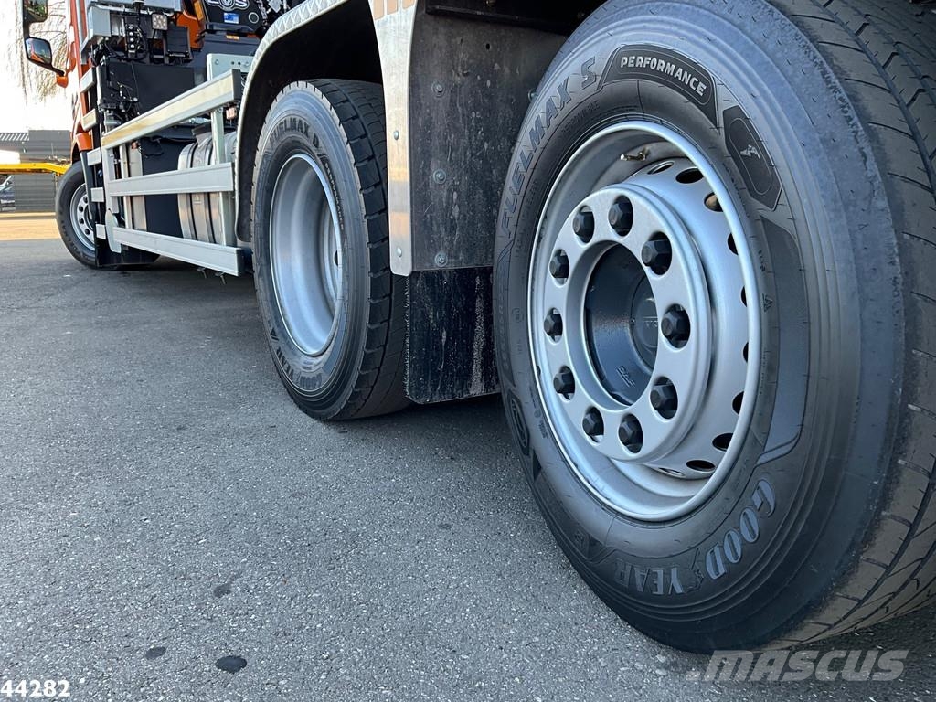 DAF FAN XD 450 Euro 6 HMF 23 Tonmeter laadkraan Abrollkipper