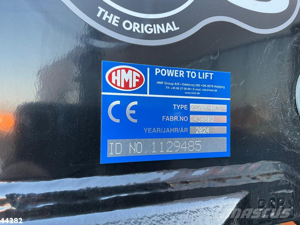 DAF FAN XD 450 Euro 6 HMF 23 Tonmeter laadkraan Abrollkipper