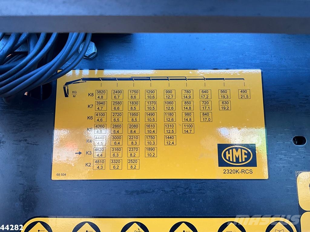 DAF FAN XD 450 Euro 6 HMF 23 Tonmeter laadkraan Abrollkipper