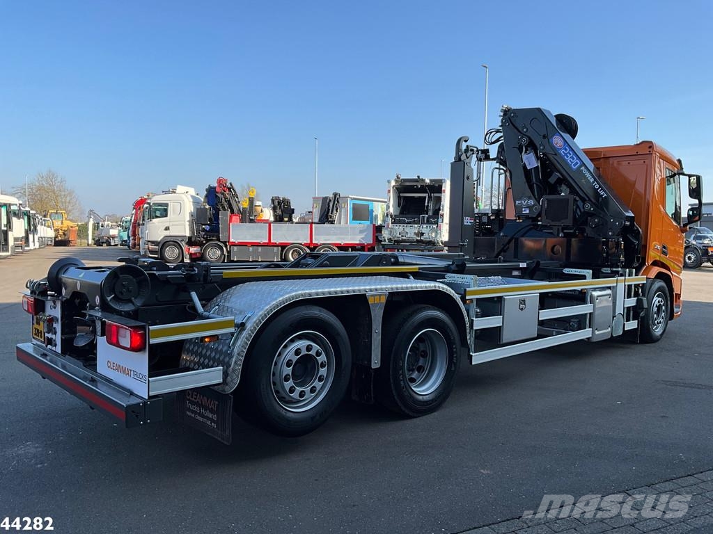 DAF FAN XD 450 Euro 6 HMF 23 Tonmeter laadkraan Abrollkipper