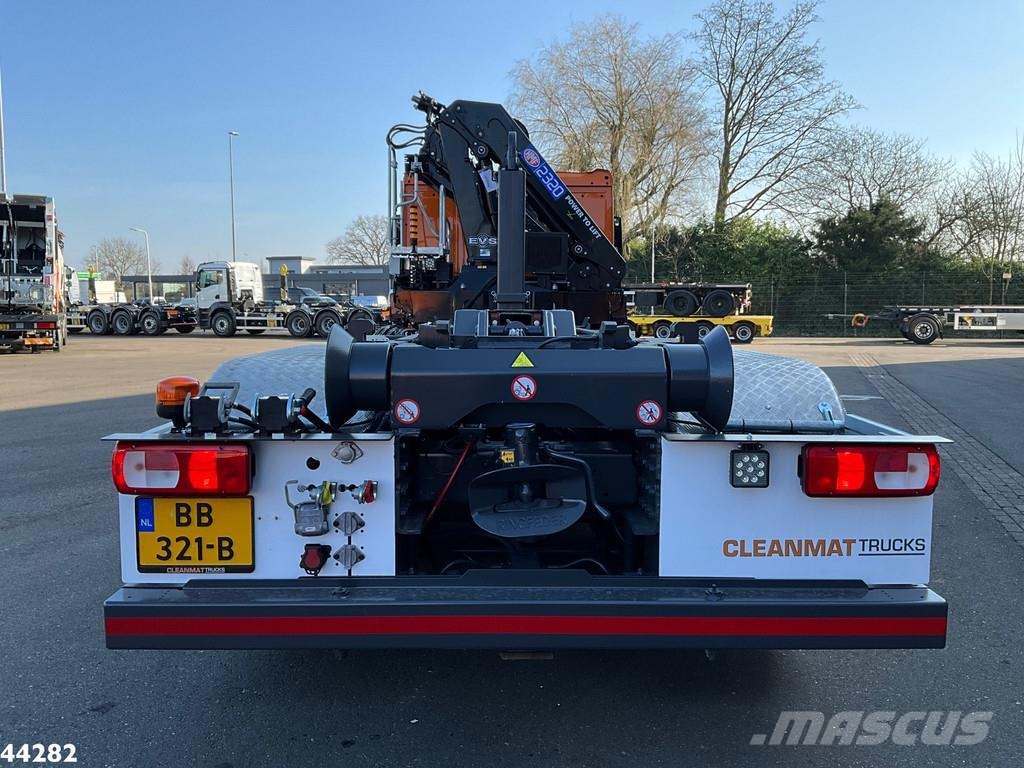 DAF FAN XD 450 Euro 6 HMF 23 Tonmeter laadkraan Abrollkipper