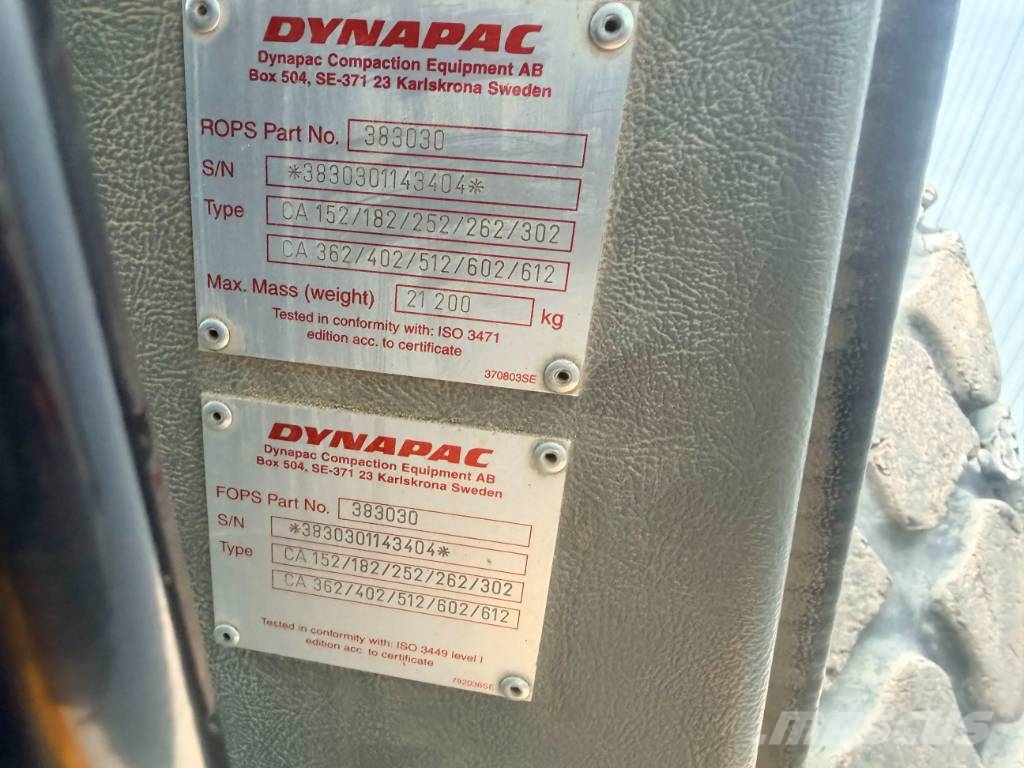 Dynapac CA302D Walzenzüge