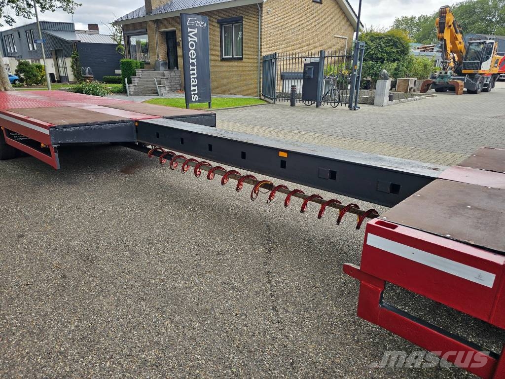 Broshuis 312N5AS Telescopic نصف مقطورة مسطحة منخفضة